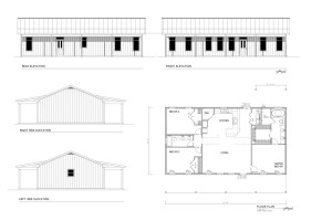 Custom Floor Plans and Elevations – Country Wide Barns